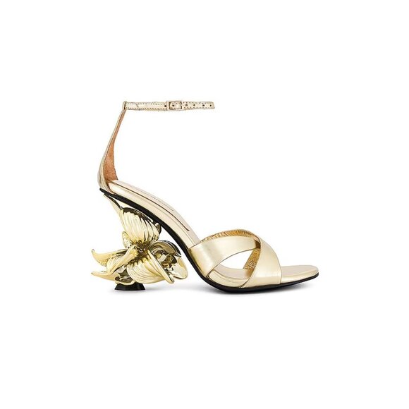 Jeffrey Campbell Brassia Sandals Gold - Picture 2 of 6